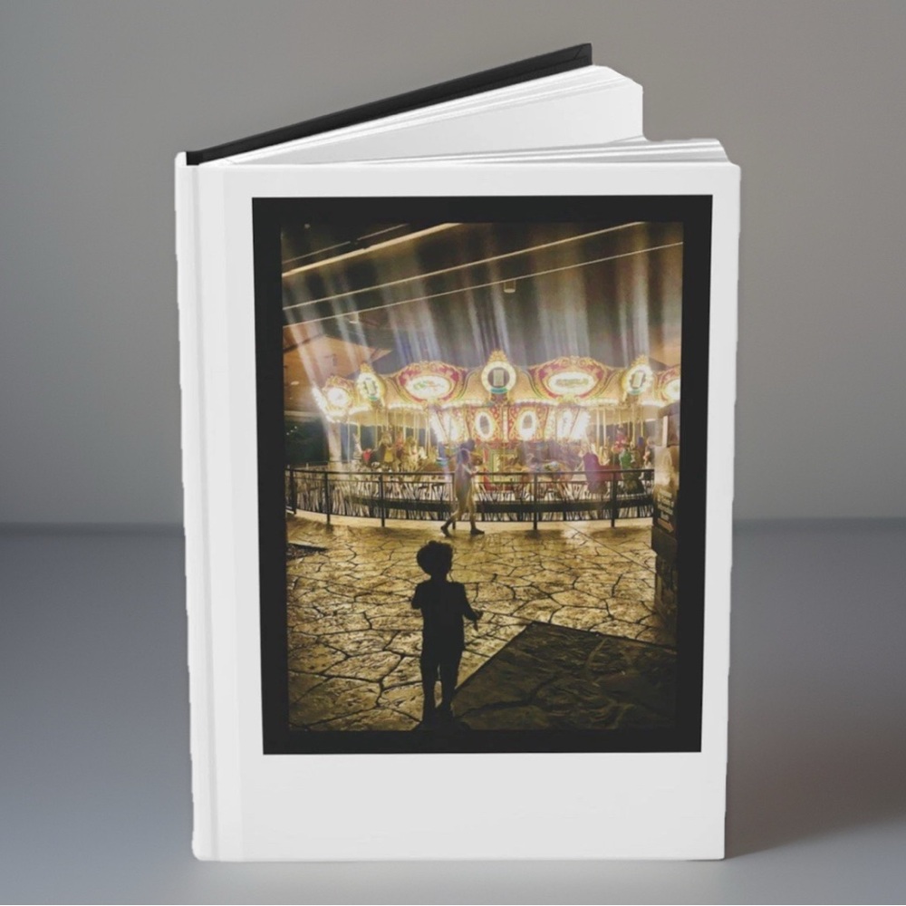 Whimsical Hardcover Journal, Inspirational Personalized Gift